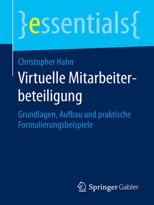 cover image of Virtuelle Mitarbeiterbeteiligung